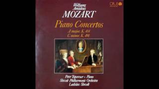 Ladislav Slovák – Piano Concertos A Major K. 414 and C Minor K. 491 / W.A. Mozart Ladislav Slovák – Piano Concertos A Major K. 414 and C Minor K. 491 / W.A. Mozart