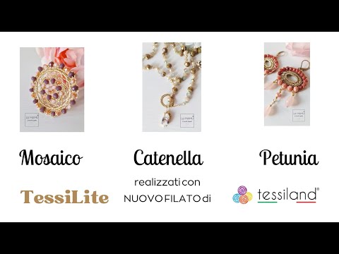 Miniatura tutorial 2: Tessilite hilo fino para bisutería con efecto metálico