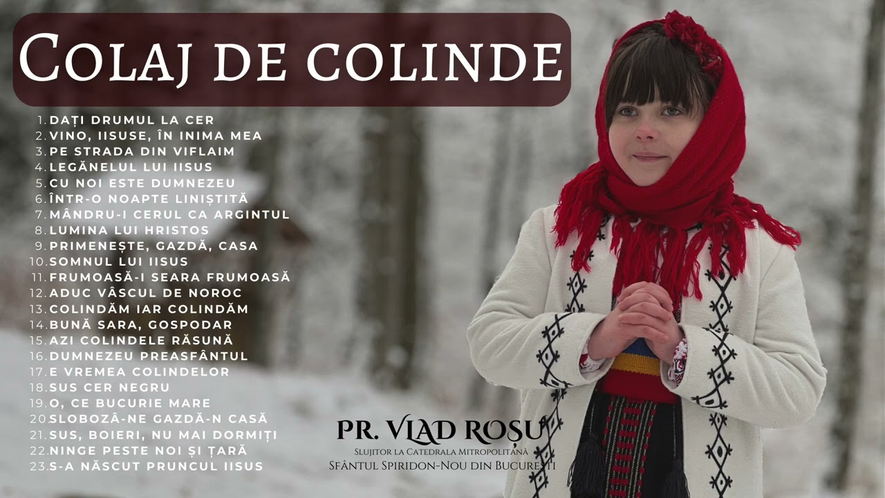 Colaj COLINDE BIZANTINE 2024 - Vlad Rosu