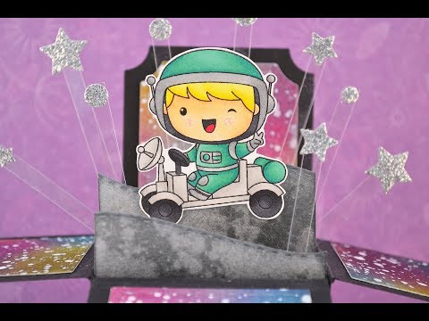 CRAFTIN DESERT DIVAS || Among the stars || Box card