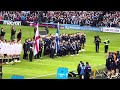Flower of Scotland and god save the king Scotland v England murrayfield 24th February 6 nations 2024