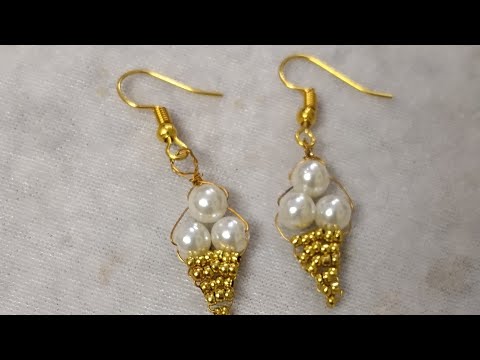 Summer special 🍦ice cream earrings making full tutorial#diy#jwalry #diyaccessories#trending#earrings