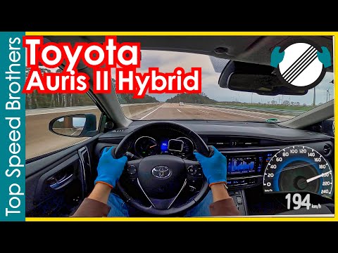 Toyota Auris II 1.8 Hybrid (2018) AUTOBAHN POV TOP SPEED 🚀 #TopSpeedBrothers