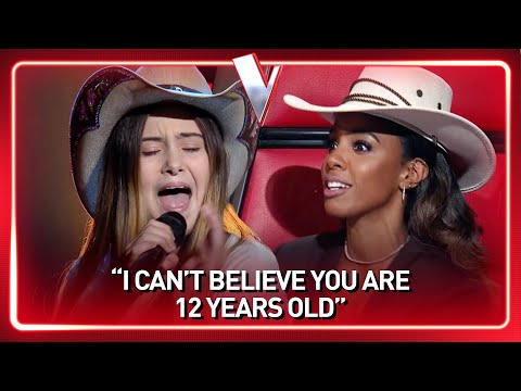 HOWDY! 12-year-old STREET ARTIST brings COUNTRY to The Voice Australia 🤩 | Journey #125