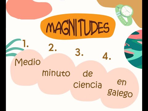 Vídeo: Magnitudes