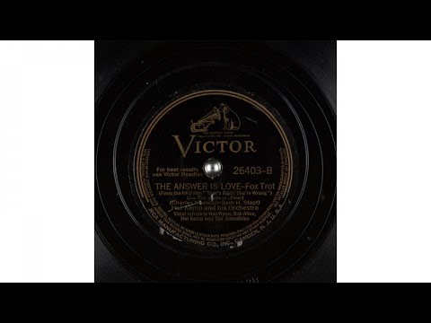 Hal Kemp and his Orchestra - The Answer Is Love (La Respuesta es Amor) (1939)