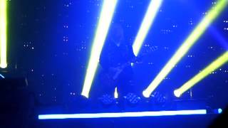 Trans Siberian Orchestra Chris Caffery messing around with lasers Christmas Cannon