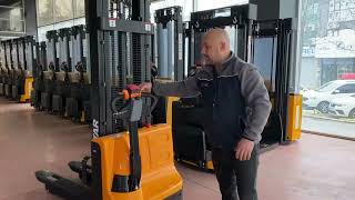 Paftar ES1530E Tam Akülü İstif Makinesi Kullanımı ve Teknik Özellikler