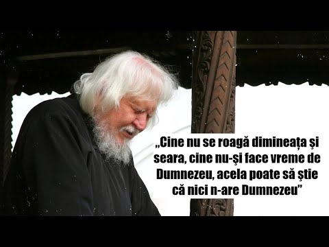 "Pray as best you can, so that you can pray properly!" Father Teofil Părăian's warning