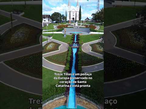 Venha conhecer a Cidade mais austríaca de Santa Catarina - Treze Tílias#sc #santacatarina