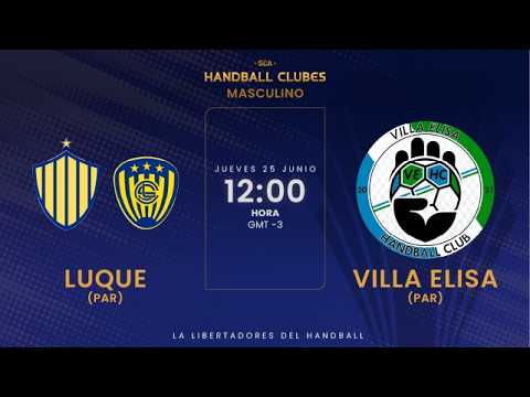 🔴 LUQUE vs VILLA ELISA EN VIVO | Handball SCA Clubes Masculino 2026