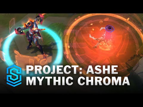 Mythic PROJECT: Ashe Chroma Comparison | League of Legends | Mythic Chroma