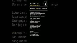 Download lagu lirik lagu MASUK PAK EKO πΆ mp3 Download lagu lirik lagu MASUK PAK EKO πΆ mp3