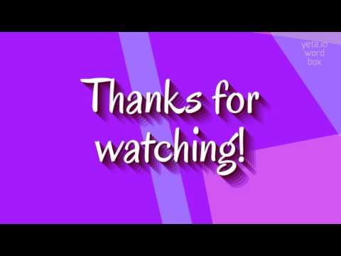 How to say "oenone"! (High Quality Voices)