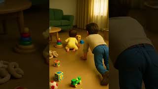 「ちゃんと見てて」案件、発生しました。#育児あるある #3Dアニメ | “Watch the Baby!” Incident Begins #parenting #anime