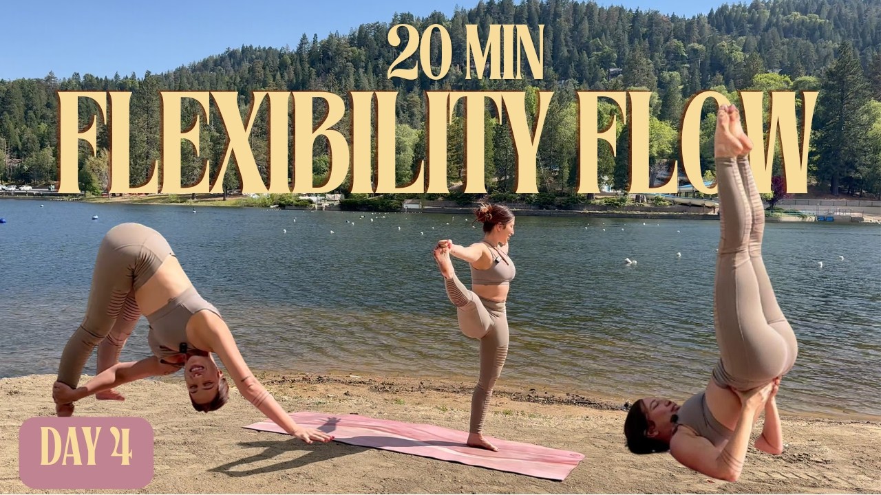 Day 4: Balancing Flexibility Flow by the Water | 30 DAY YOGA IN NATURE CHALLENGE!