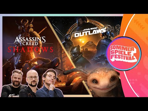 SOMMER SPIELE FESTIVAL 🌴 Tag 5: Feature/Talk: Assassin's Creed Shadows + Star Wars Outlaws