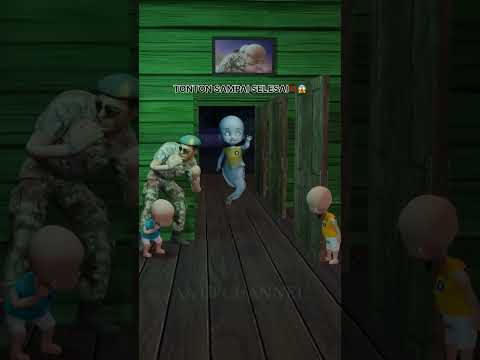 Ada Hantu Upin mengetuk pintu rumah Upin Ipin‼️😱