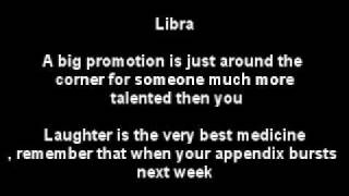 Weird Al - Thats your Horoscope for Today WITH LYRICS!