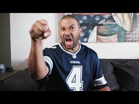 Cowboys Fans During the Bills Game