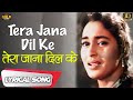 Tera Jana Dil Ke तेरा जाना दिल के HD English Lyrical Song Lata Mangeshkar 