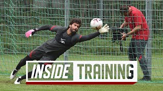 Inside Training: Brilliant goalkeepers session and