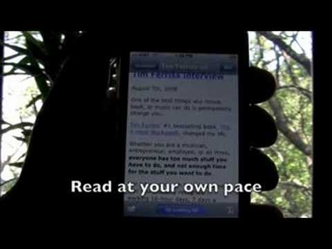 Instapaper Pro tilt-scrolling demo