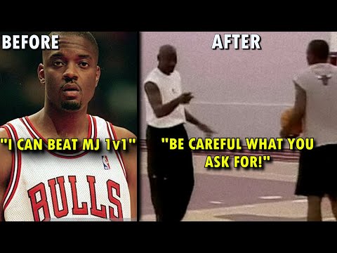 Remembering The Time A Retired Michael Jordan Accepted A Challenge By A Bulls Rookie And Taught Him A Lesson In Humility