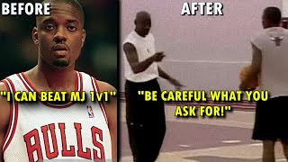 When a RETIRED Michael Jordan DEMOLISHED an Arrogant Bulls ROOKIE!