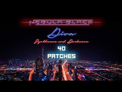 Diva Synthwave and Darkwave Patch Bank Vol 1
