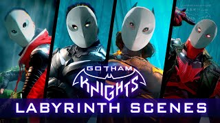 Download lagu Gotham Knights - All Labyrinth Scenes (Nightwing, Robin, Batgirl & Red Hood) mp3