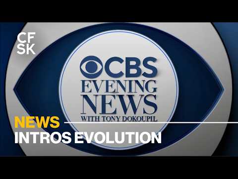 [🇺🇸] Evolution of CBS Evening News Intros [1948 - present]