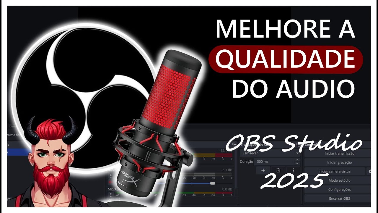 Faça Qualquer Microfone Soar Profissional no OBS! (Passo a passo 2025)