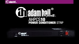 Video thumbnail for Adam Hall 19" Parts PCS 10 - Power Conditioner by Adam Hall Group