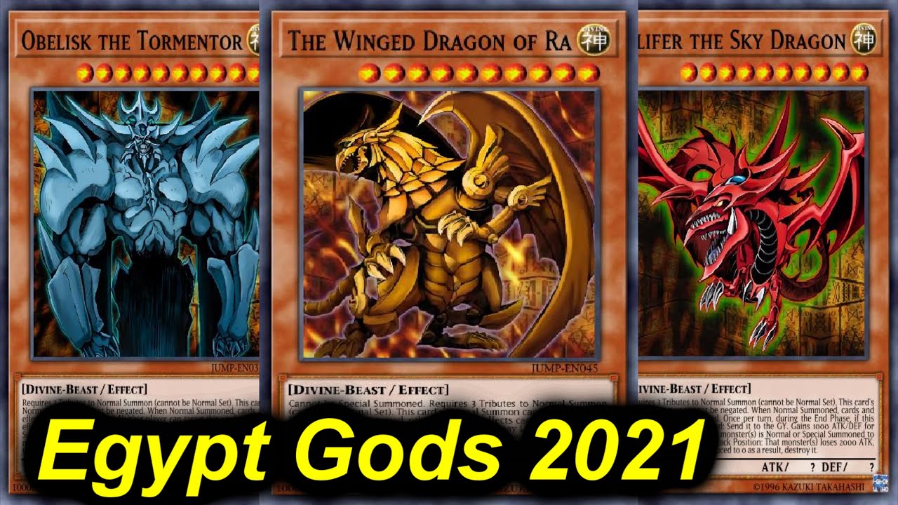 【YGOPRO】TOP TIER EGYPTIAN GOD DECK SEPTEMBER 2021- GOD POWER!!!