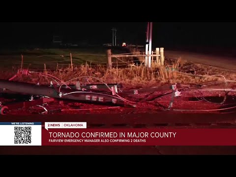 CONFIRMED TORNADO: Tornado in Major County