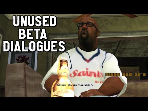 GTA San Andreas Beta Dialogues You Probably Never Saw