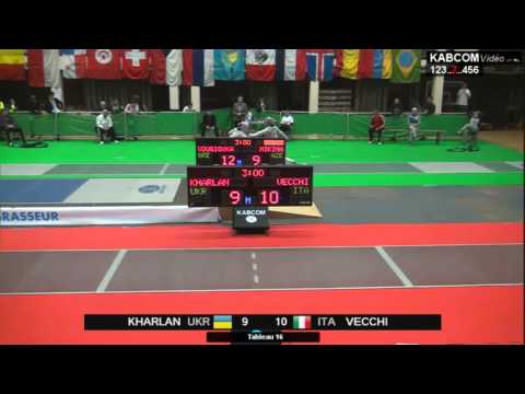 SWS 2015 Ghent - T16 - Vecchi ITA v Kharlan UKR