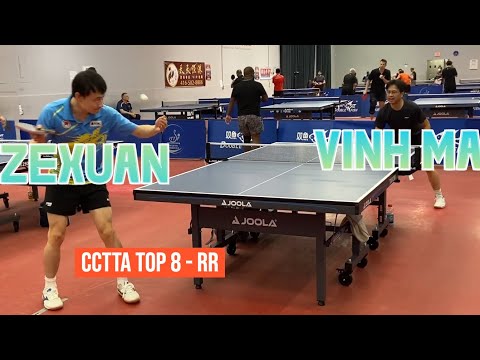 Zexuan WANG [3005] vs Vinh MA [503] - CCTTA Top8 Open - Round Robin - 12 March 2023