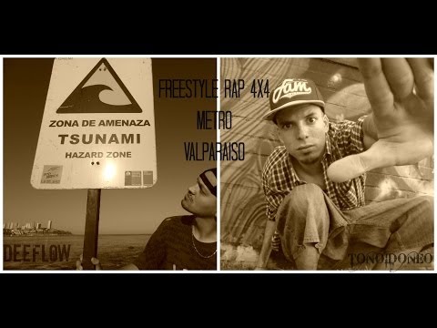 Deeflow & Tonoidoneo - Freestyle en el Metro Valparaiso Chile