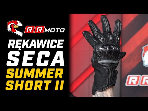 SECA SUMMER SHORT II - miejskie rękawice motocyklowe