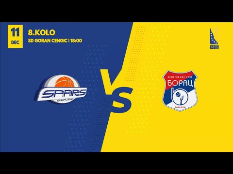 OKK Spars v. Borac WWIN - 9. kolo - KSBIH - 2024/2025