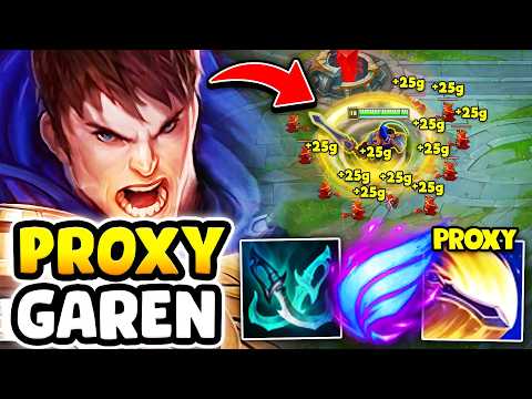 THIS IS HOW YOU PULL OFF THE GAREN PROXY... (BETTER THAN SINGED?!)
