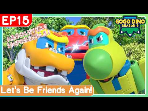 📺 GOGODINOS9 Let’s Be Friends Again! 🥰 | Dinosaurs Cartoon | Superhero Adventure | S8 EP15