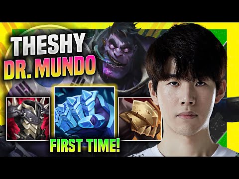 THESHY FIRST TIME PLAYING NEW MUNDO REWORK! - IG TheShy Plays Dr. Mundo Top vs Jax! | Season 11