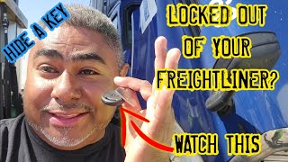 Locked Yourself Out Of Your Freightliner? Watch This