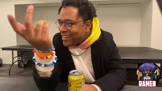 Anime NYC 2021 interview with amazing voice actor Zeno Robinson video