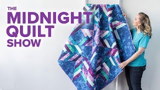 Angela’s FREE Braided Star Quilt Pattern| S6E9 Midnight Quilt Show with Angela Walters