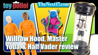 Retro Star Wars figure review — Willrow Hood, Master Yoda (Marvel Comics) & Half Vader