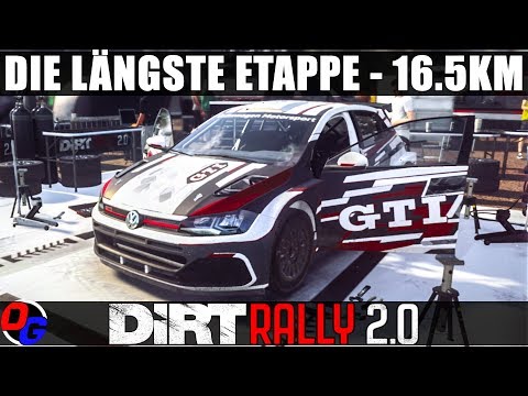 DiRT Rally 2.0 | 16 Kilometer Etappe im VW Polo | Dirt Rally 2 PS4 Pro Gameplay German Deutsch